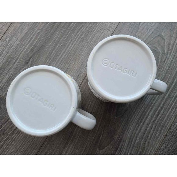 Otagiri Geese Ducks Farm Cottage Kitchen Cabin Coffee Mugs set of 2 - Picture 3 of 4